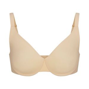 SKIMS- NWT SMOOTHING UNLINED FULL COVERAGE BRA IN SAND SIZE 32A